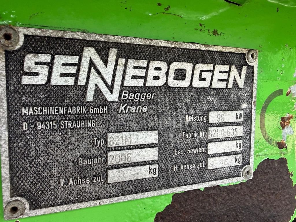 Kran typu Sennebogen 821M, Gebrauchtmaschine v Doetinchem (Obrázek 11)