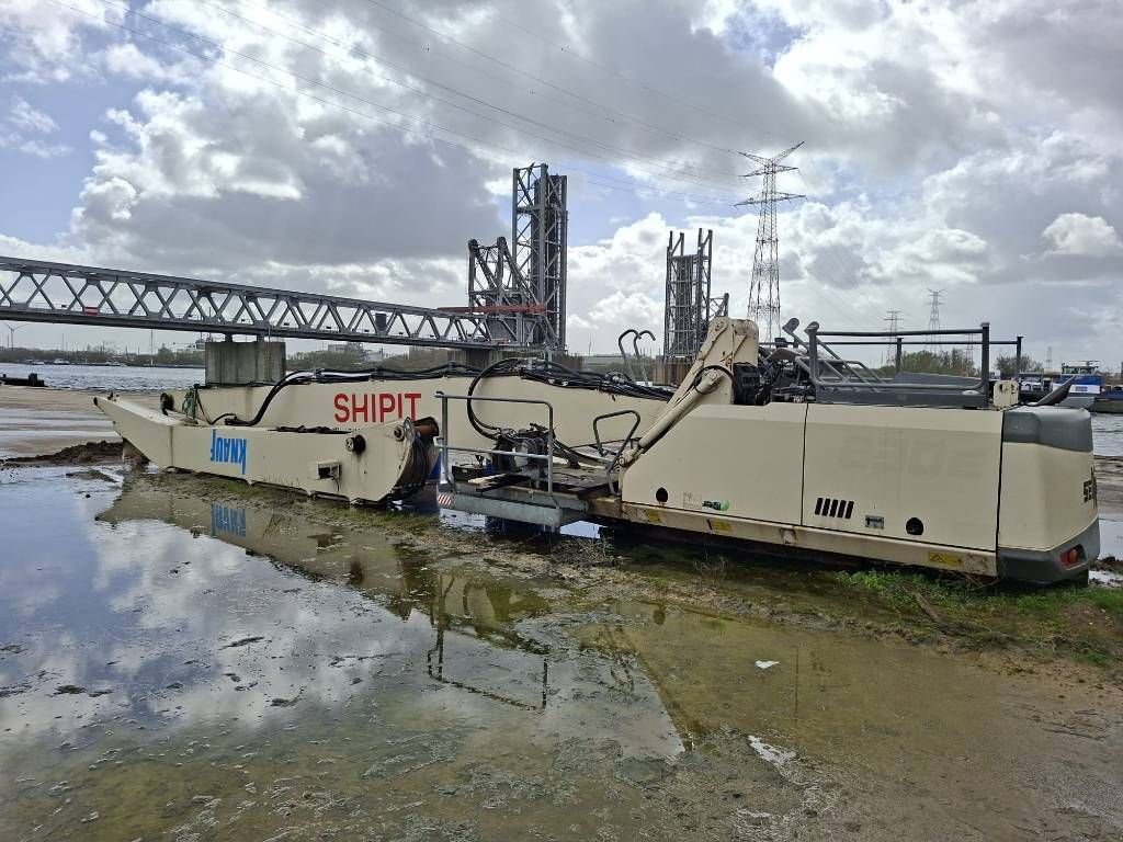 Kran del tipo Sennebogen 830 E K17 (only upperstructure with damaged cabin), Gebrauchtmaschine In Stabroek (Immagine 1)