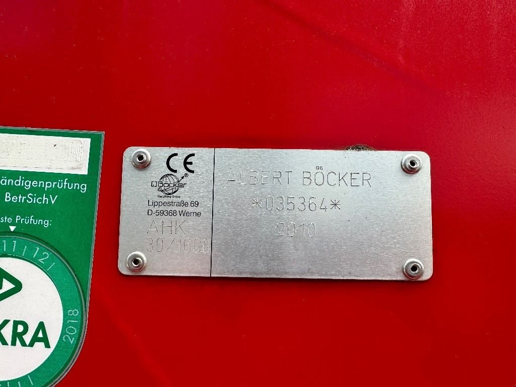 Kran типа Sonstige B&ouml;cker AHK 30/1600 SOLD, Gebrauchtmaschine в WIJCHEN (Фотография 7)