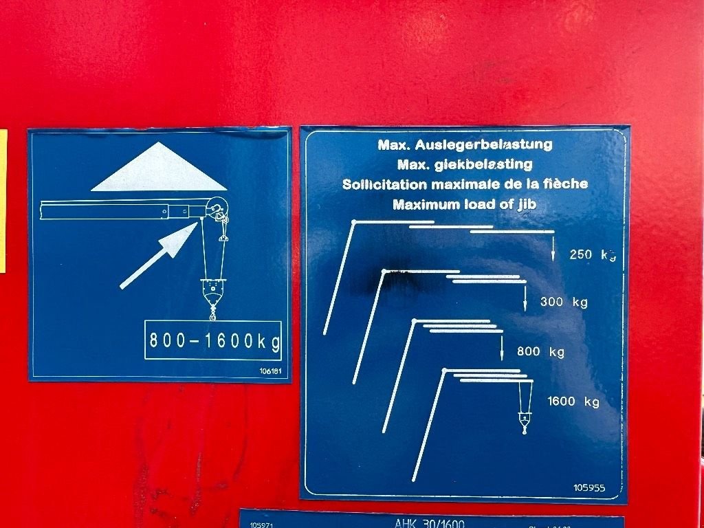 Kran типа Sonstige B&ouml;cker AHK 30/1600 SOLD, Gebrauchtmaschine в WIJCHEN (Фотография 5)