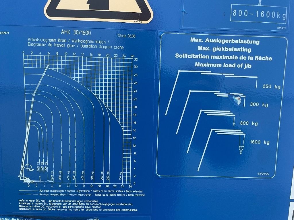 Kran tipa Sonstige B&ouml;cker AHK 30/1600, Gebrauchtmaschine u WIJCHEN (Slika 8)