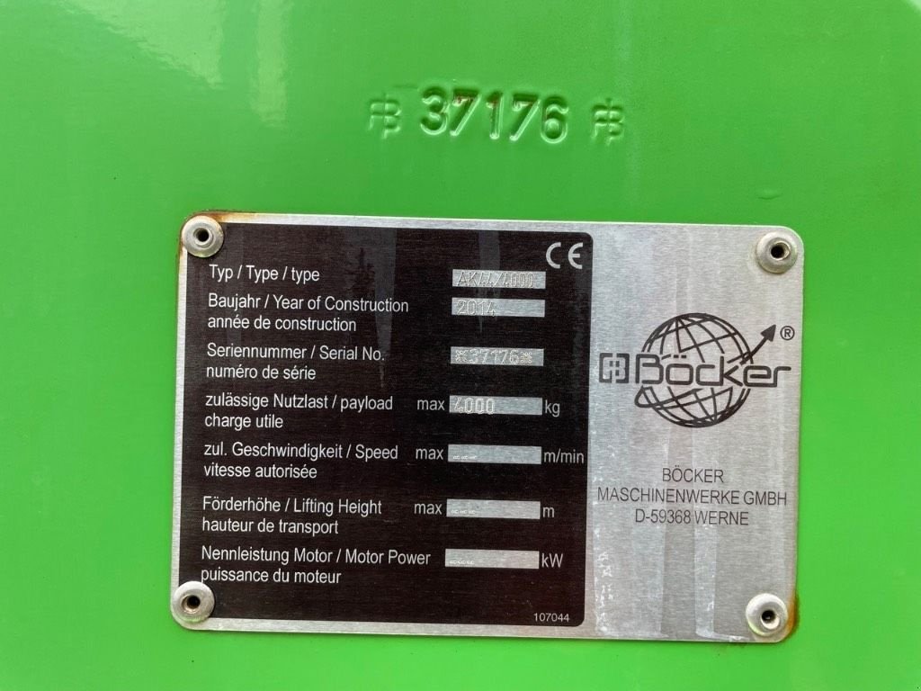 Kran des Typs Sonstige B&ouml;cker AK 44/4000 GERESERVEERD, Gebrauchtmaschine in WIJCHEN (Bild 4)