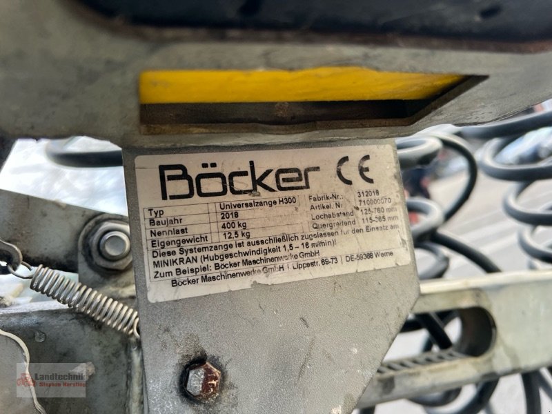 Kran от тип Sonstige Böcker MK 400 ** Kran / Minikran **, Gebrauchtmaschine в Marl (Снимка 11)