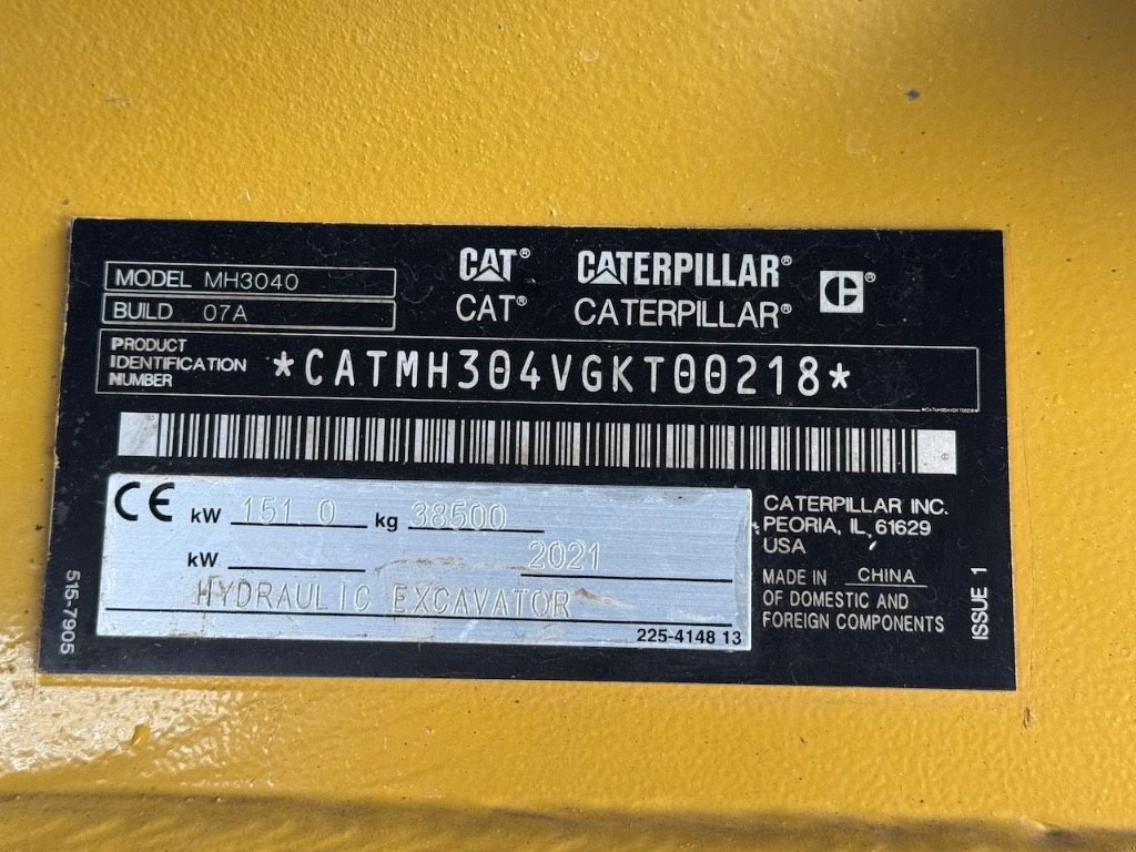Kran typu Sonstige Cat MH3040, Gebrauchtmaschine v Oud Gastel (Obrázek 7)