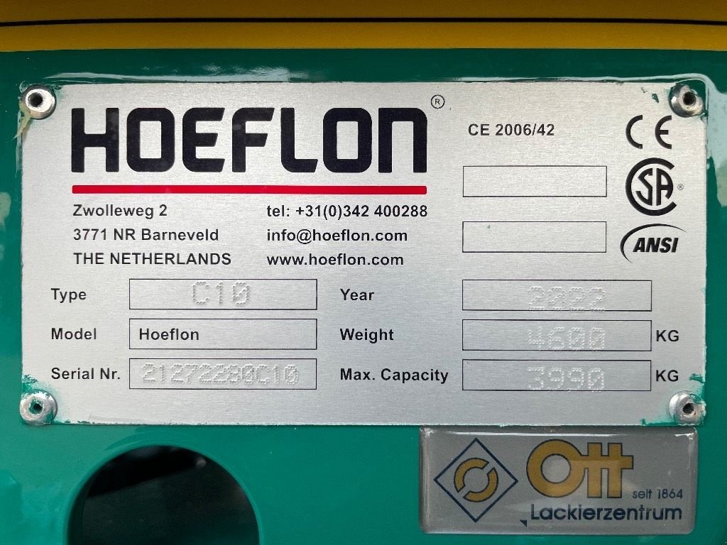 Kran tipa Sonstige Hoeflon C 10, Gebrauchtmaschine u WIJCHEN (Slika 3)