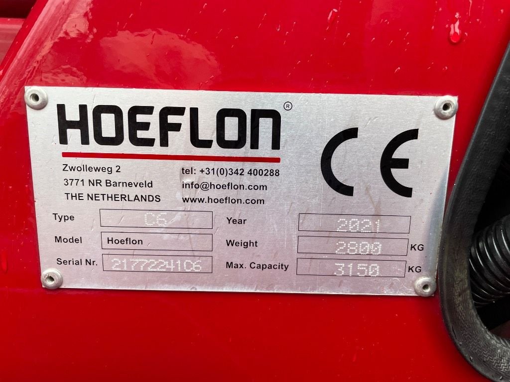 Kran van het type Sonstige Hoeflon C 6 E, Gebrauchtmaschine in WIJCHEN (Foto 3)