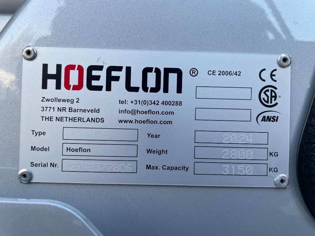 Kran des Typs Sonstige Hoeflon C 6 E, Gebrauchtmaschine in WIJCHEN (Bild 3)