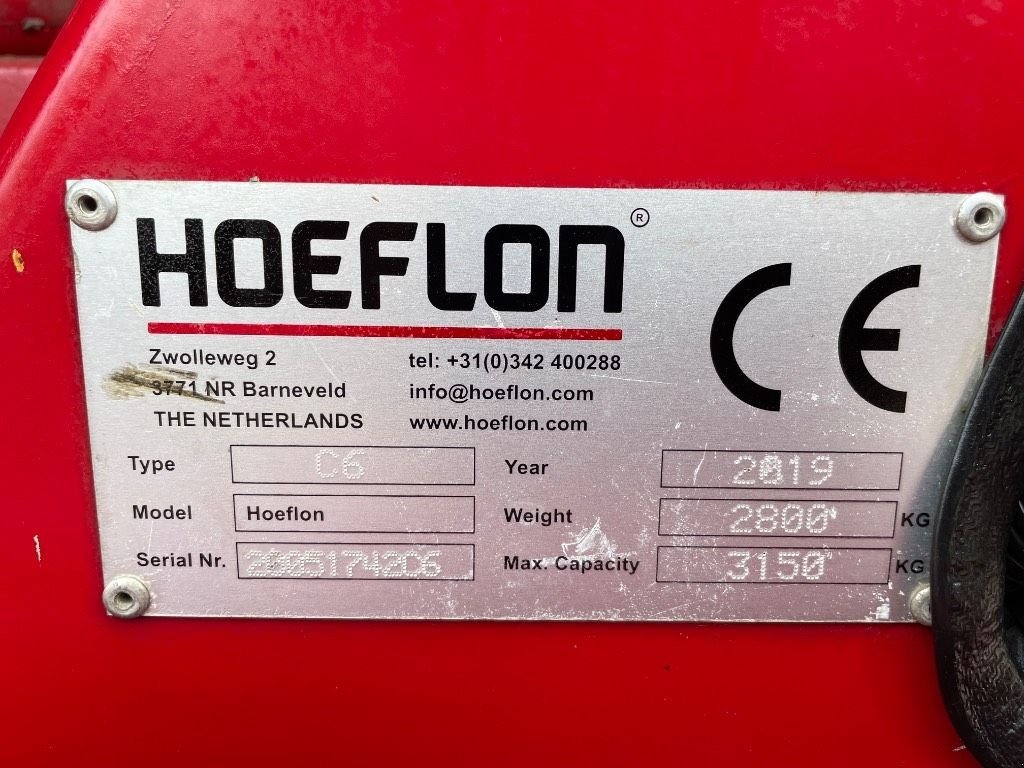 Kran del tipo Sonstige Hoeflon C6 SOLD, Gebrauchtmaschine en WIJCHEN (Imagen 3)