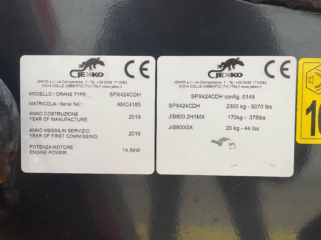 Kran типа Sonstige Jekko SPX 424 CDH SOLD, Gebrauchtmaschine в WIJCHEN (Фотография 3)