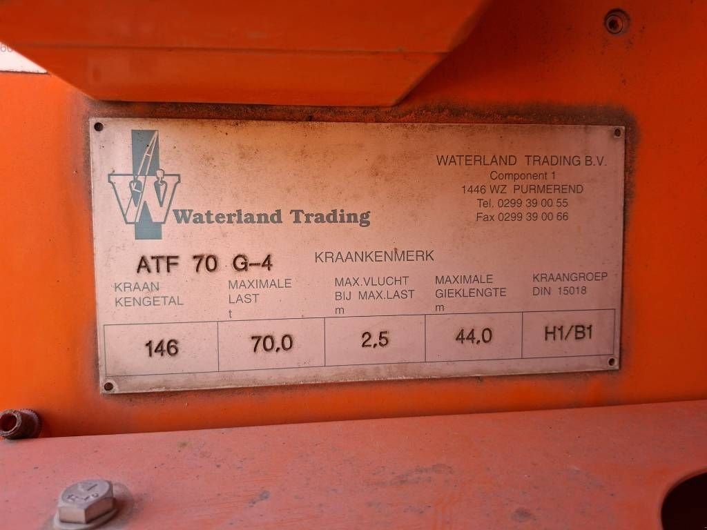 Kran типа Tadano ATF 70 G-4, Gebrauchtmaschine в Stabroek (Фотография 8)
