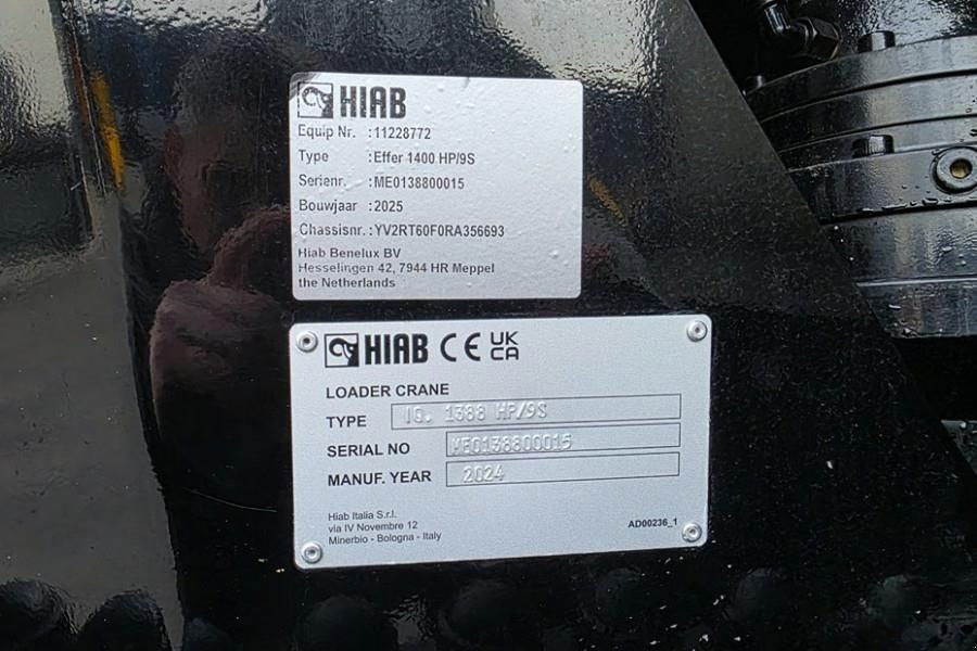 Kran typu Volvo FH540 8X2 WITH HIAB 140TM CRANE Dutch Registration, Gebrauchtmaschine v Groenlo (Obrázek 5)