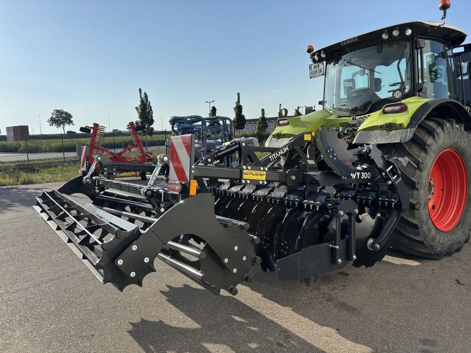 Kreiselegge of the type Agroland Titanium Heavy 300, Gebrauchtmaschine in Mistelbach (Picture 5)