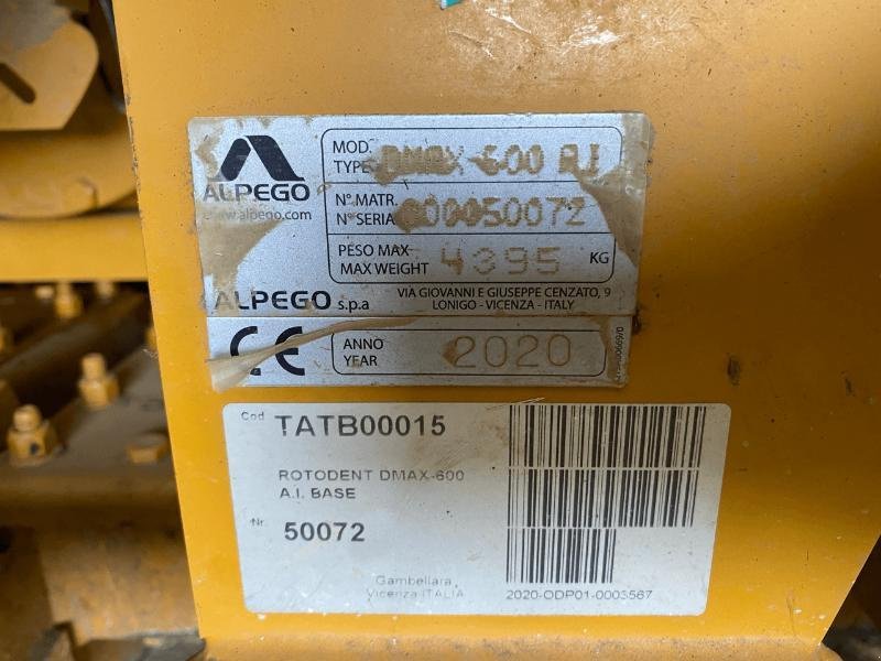 Kreiselegge typu Alpego DMAX 600 AI, Gebrauchtmaschine w VERDUN (Zdjęcie 11)