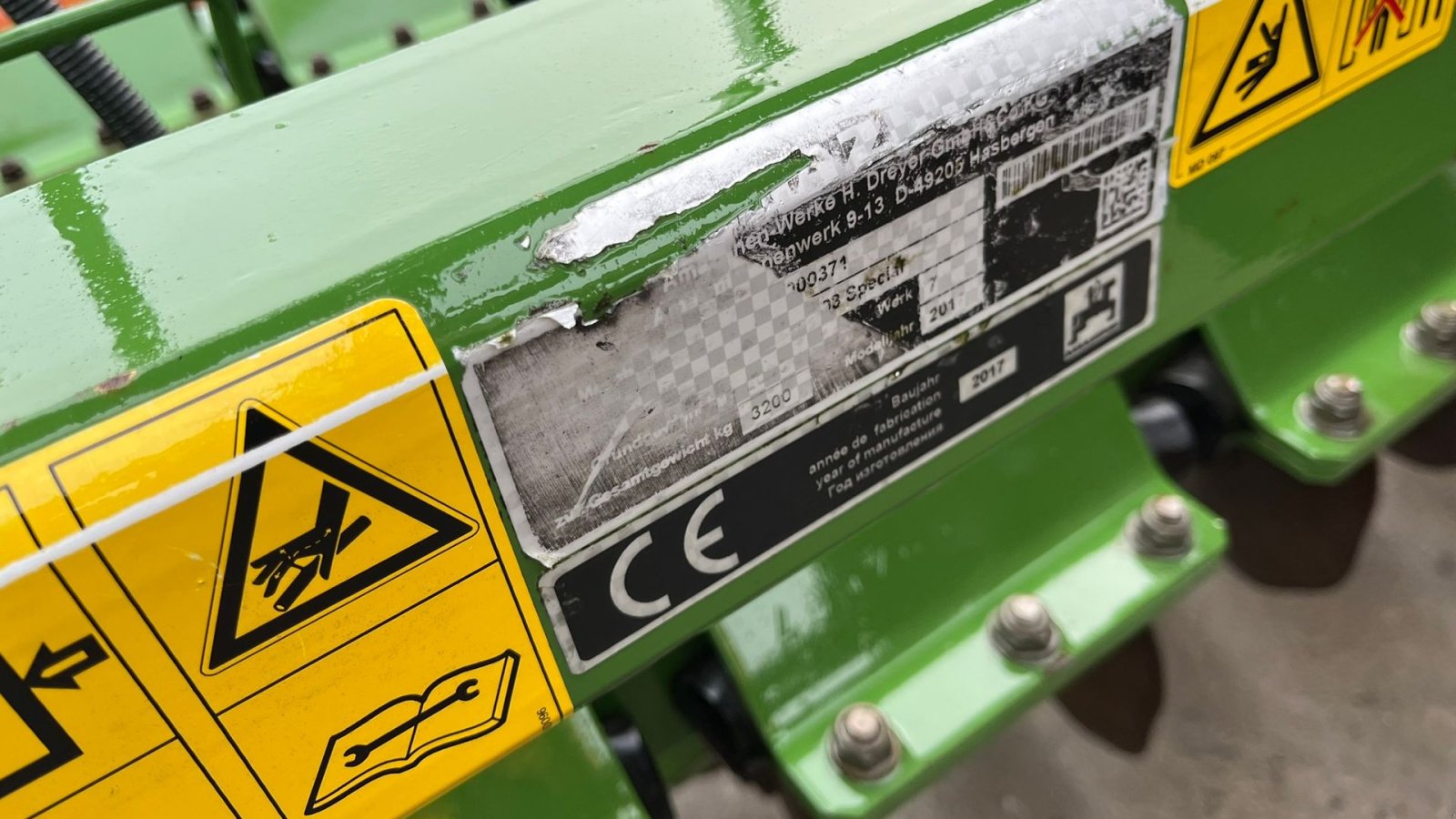 Kreiselegge typu Amazone CATROS 4003 SPECIAL Lifthængt, Gebrauchtmaschine v Nørager (Obrázek 4)