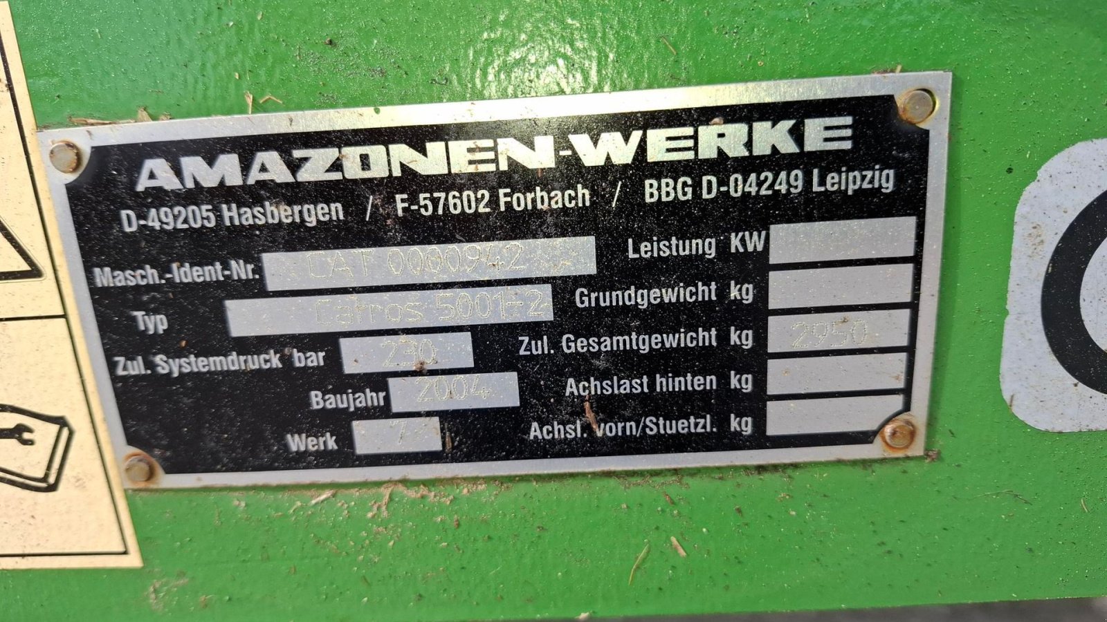 Kreiselegge typu Amazone Catros 5001-2, Gebrauchtmaschine v Roskilde (Obrázek 12)
