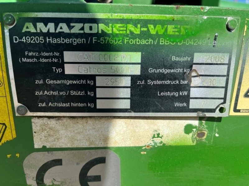Kreiselegge of the type Amazone CATROS 5001, Gebrauchtmaschine in Rødding (Picture 9)
