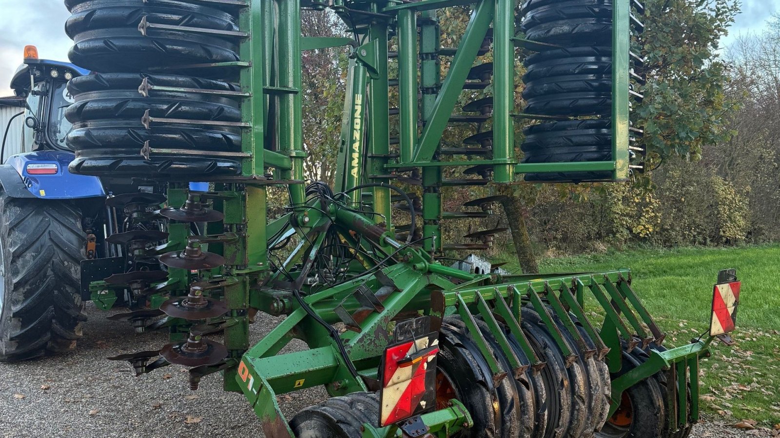 Kreiselegge van het type Amazone CATROS 5501 T med MATRIX valse, Gebrauchtmaschine in Kjellerup (Foto 4)