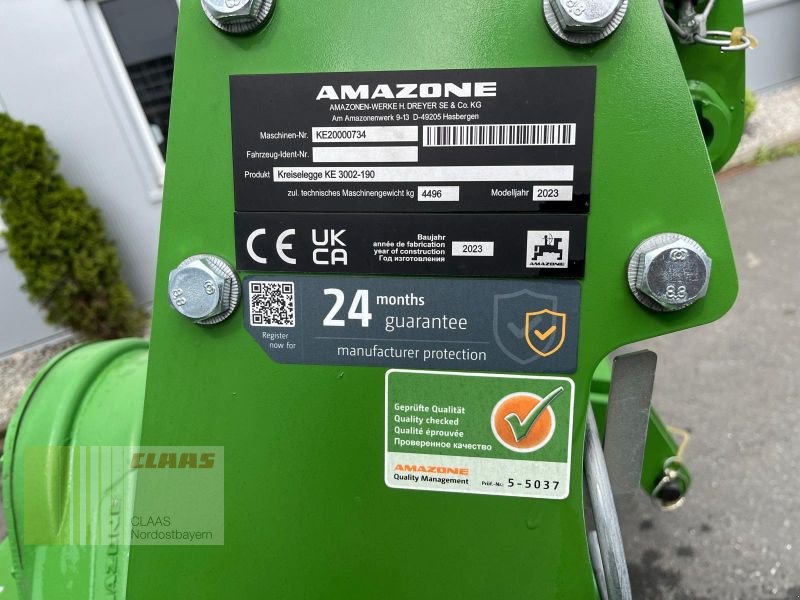 Kreiselegge of the type Amazone KE 3002-190 + PW 3000-500-125, Neumaschine in Hof (Picture 6)