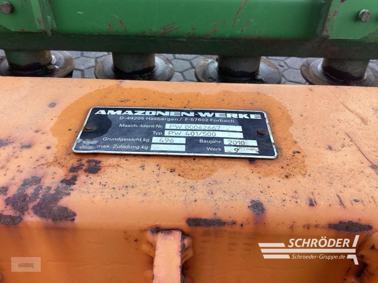 Kreiselegge typu Amazone KE 402 MIT ZAHNPACKERWALZE, Gebrauchtmaschine v Norden (Obrázok 5)