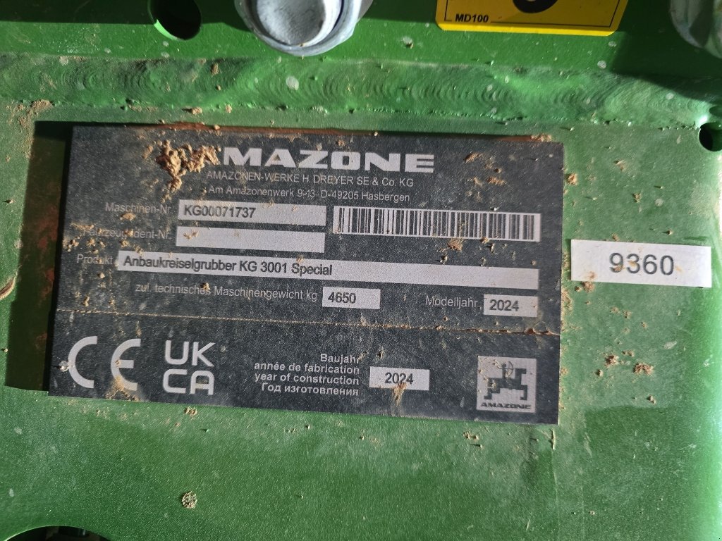 Kreiselegge of the type Amazone KG 3001 special, Gebrauchtmaschine in Calmont (Picture 5)