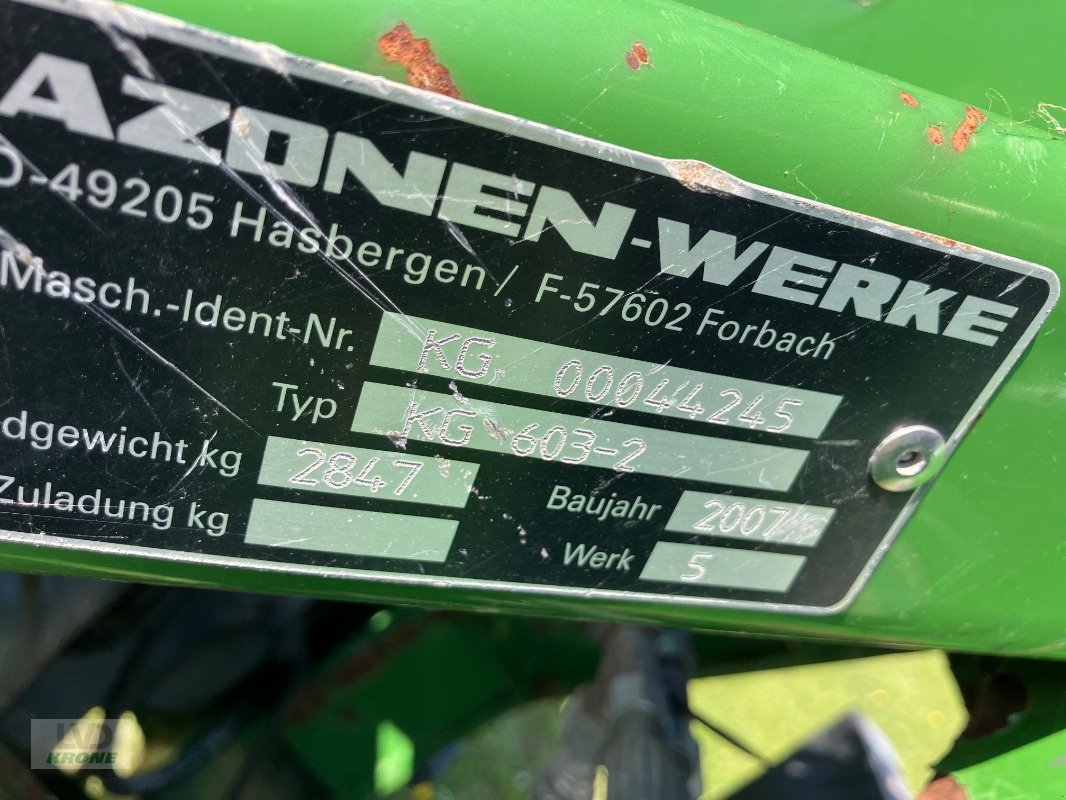 Kreiselegge типа Amazone KG603-2, Gebrauchtmaschine в Alt-Mölln (Фотография 2)