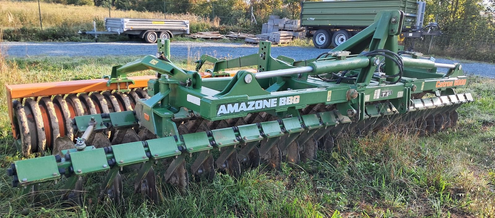 Kreiselegge Türe ait Amazone Kurzscheibenegge Amazone Catros 6000 IntNr 12125, Gebrauchtmaschine içinde Strem (resim 3)