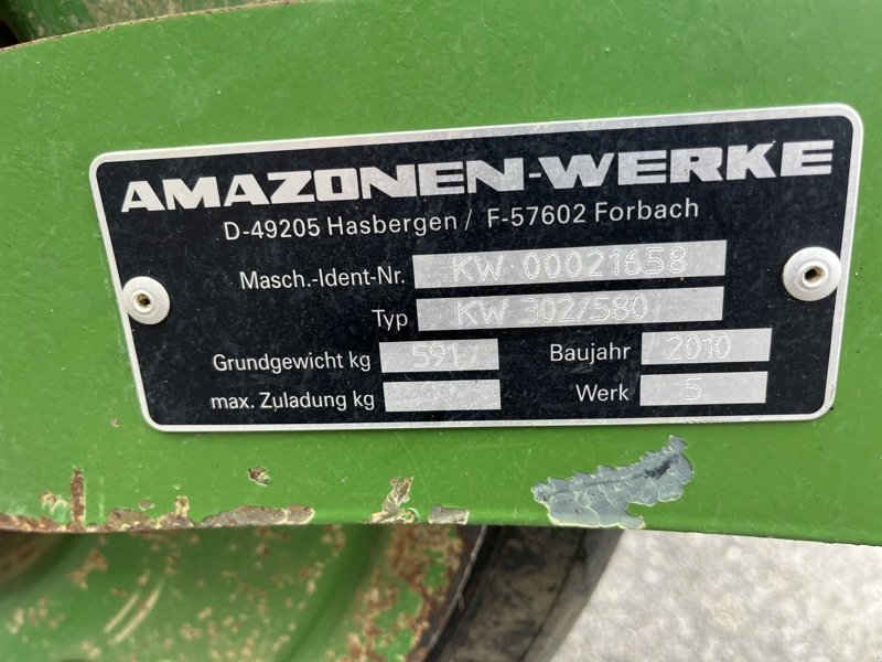 Kreiselegge του τύπου Amazone KW302, Gebrauchtmaschine σε Courtedoux (Φωτογραφία 5)