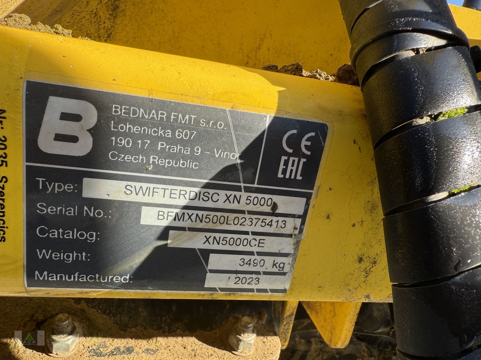 Kreiselegge of the type Bednar SWIFTER SN 5000, Vorführmaschine in Markt Hartmannsdorf (Picture 2)