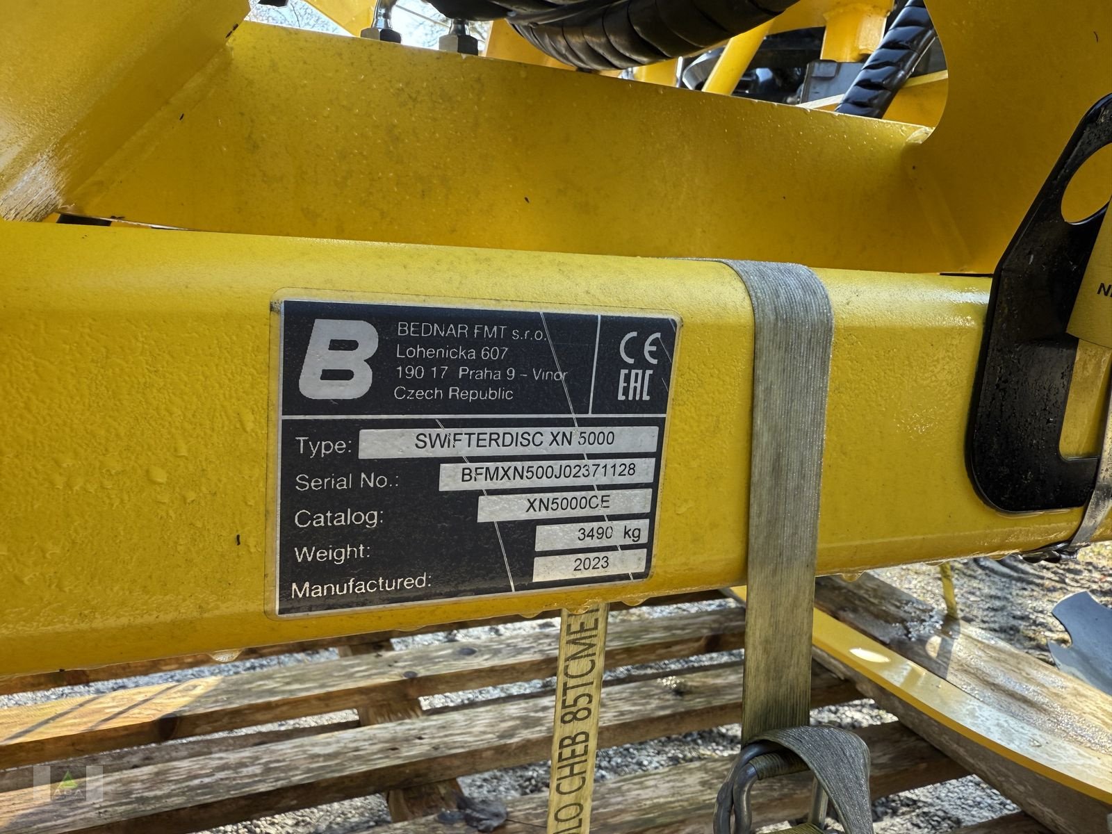 Kreiselegge του τύπου Bednar SWIFTERDISC XN 5000, Neumaschine σε Markt Hartmannsdorf (Φωτογραφία 3)