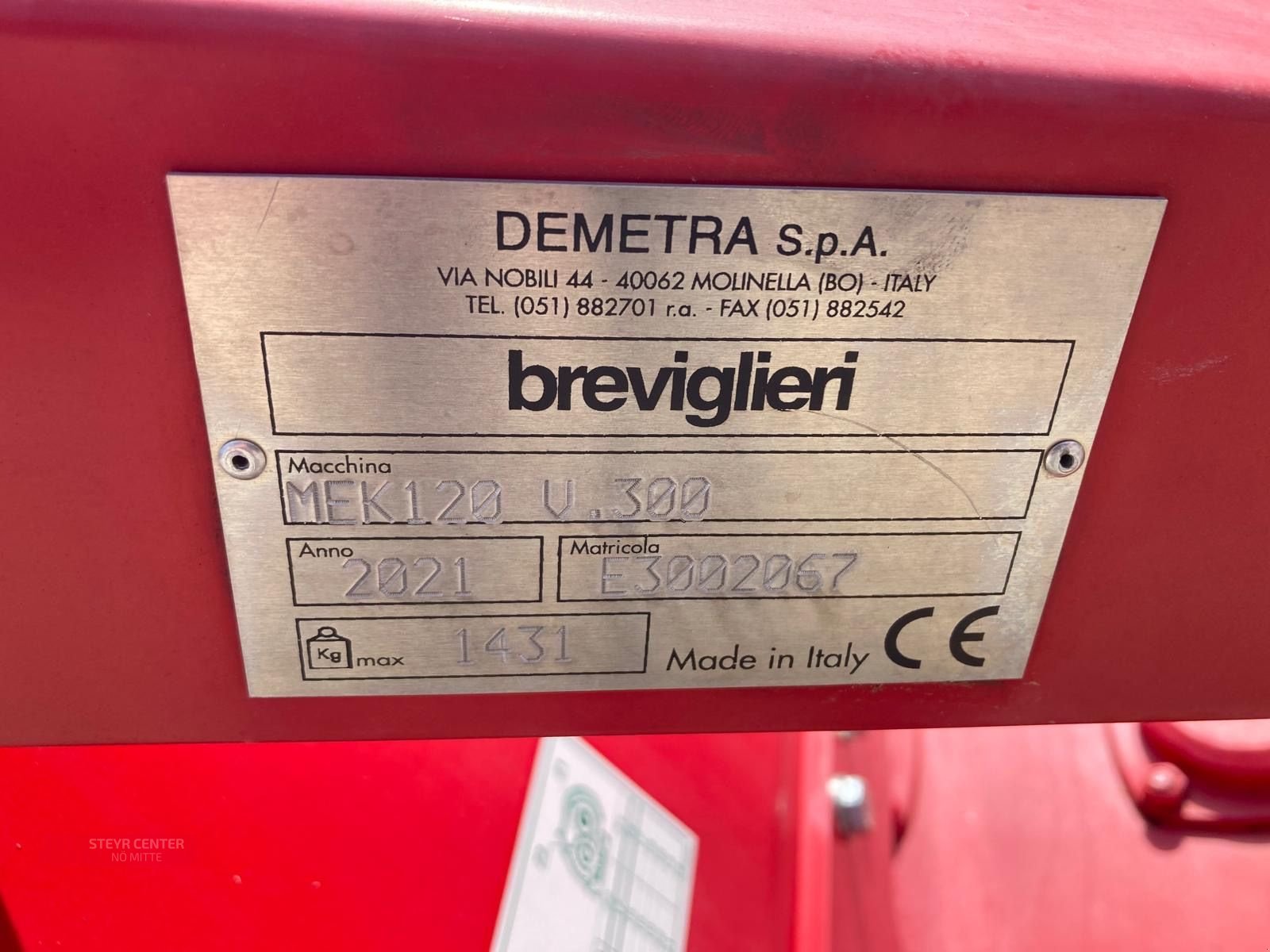 Kreiselegge des Typs Breviglieri Kreiselegge MEK 120, Gebrauchtmaschine in St. Pölten (Bild 4)