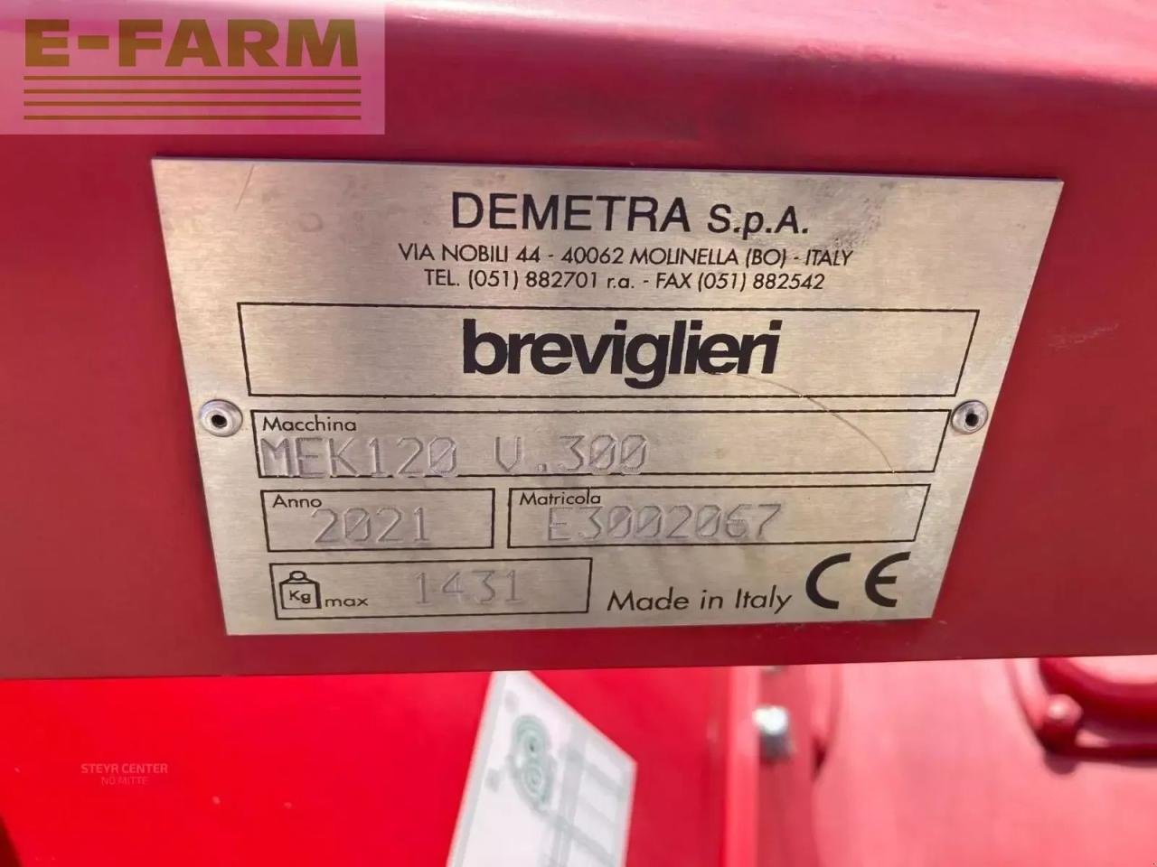 Kreiselegge des Typs Breviglieri kreiselegge mek 120, Gebrauchtmaschine in ST. PÖLTEN (Bild 4)