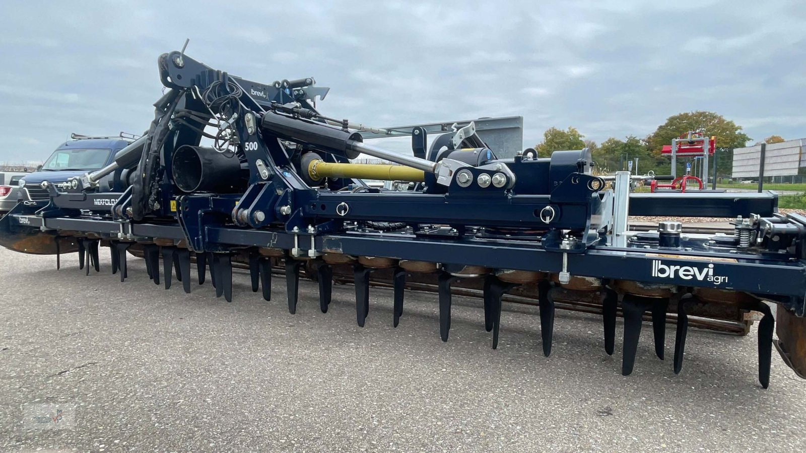 Kreiselegge des Typs Breviglieri Mek Fold 260/500, Gebrauchtmaschine in Mahlberg-Orschweier (Bild 1)