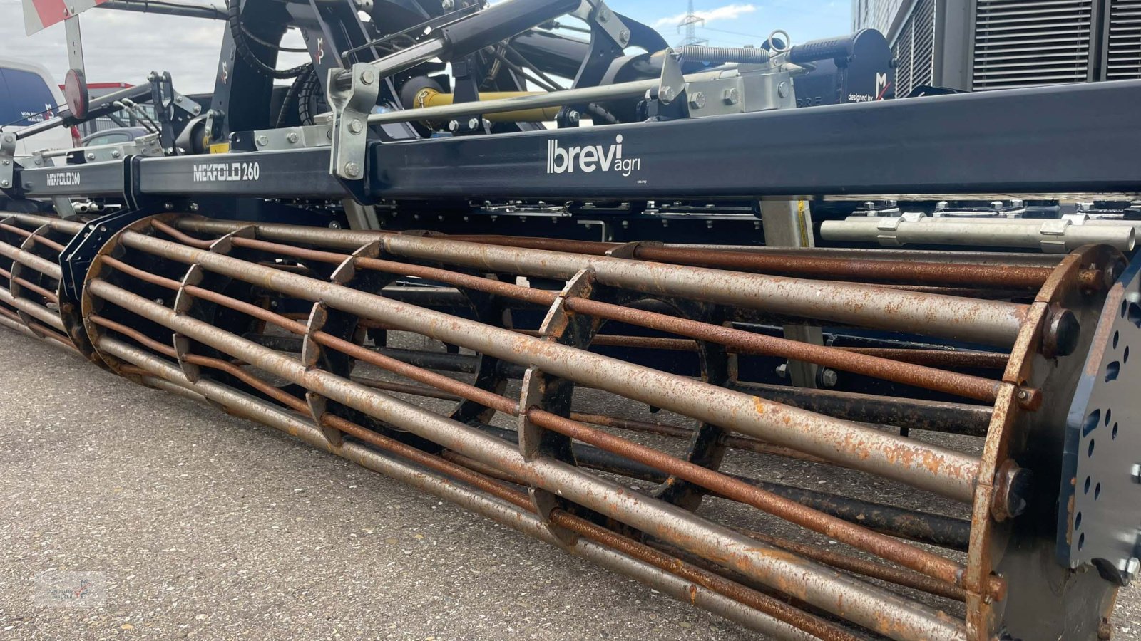 Kreiselegge des Typs Breviglieri Mek Fold 260/500, Gebrauchtmaschine in Mahlberg-Orschweier (Bild 8)