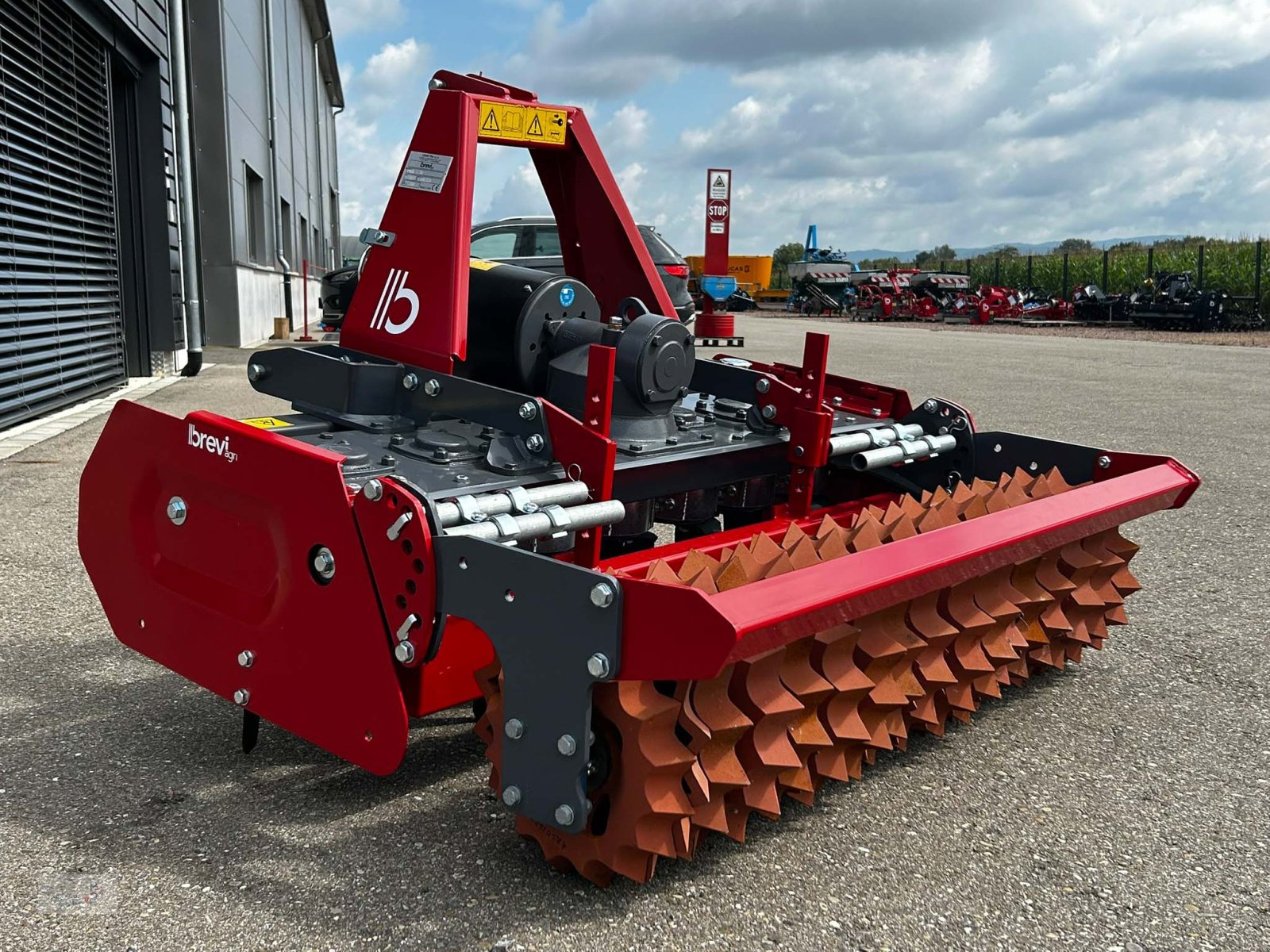 Kreiselegge of the type Breviglieri P08R150, Neumaschine in Mahlberg-Orschweier (Picture 5)