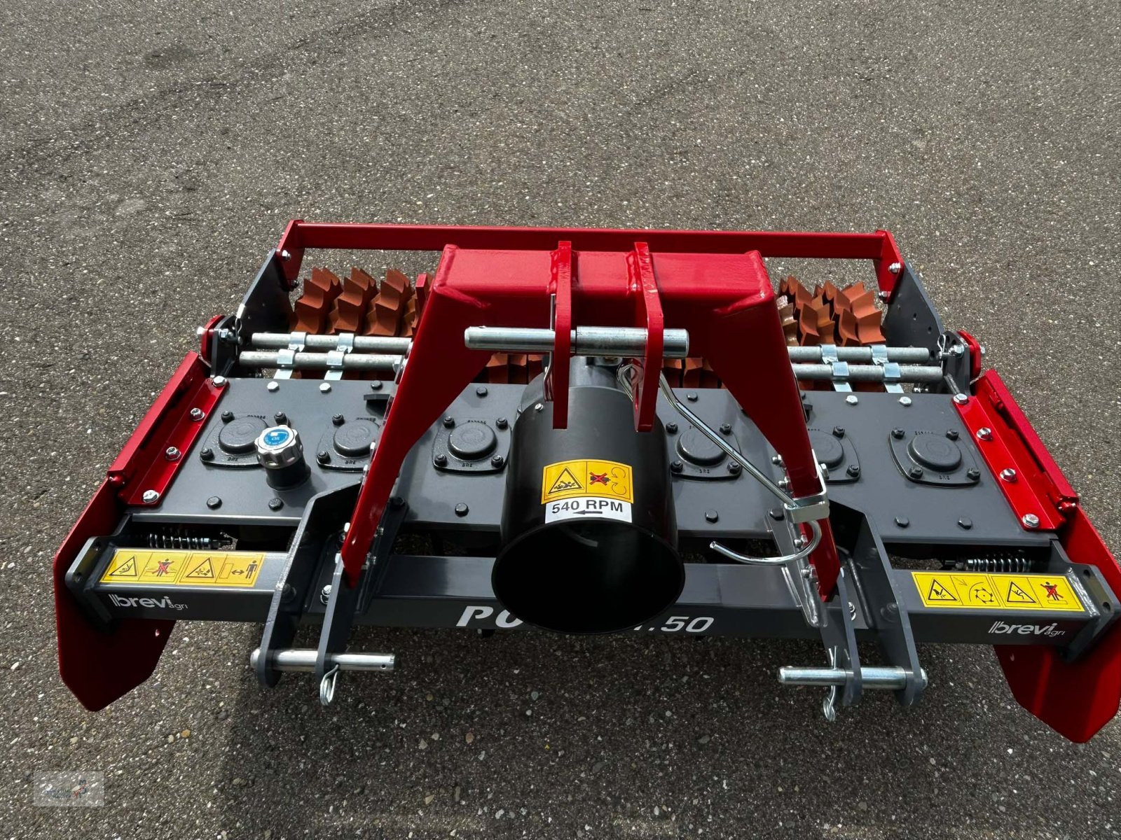 Kreiselegge of the type Breviglieri P08R150, Neumaschine in Mahlberg-Orschweier (Picture 7)