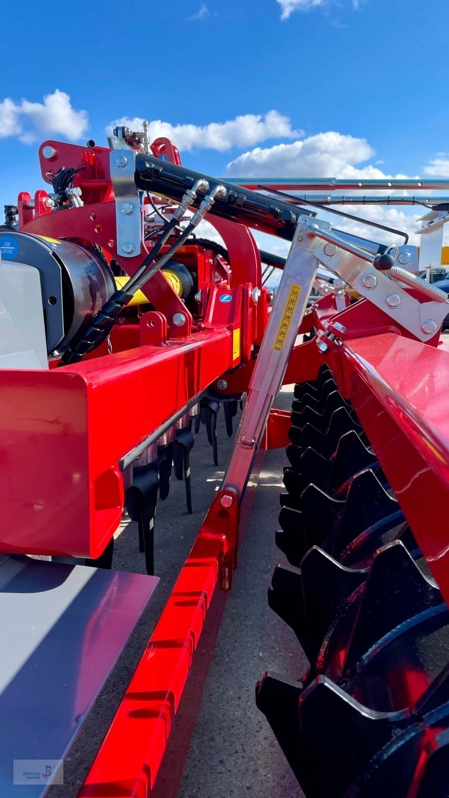 Kreiselegge of the type Breviglieri P24 F 500, Neumaschine in Mahlberg-Orschweier (Picture 5)