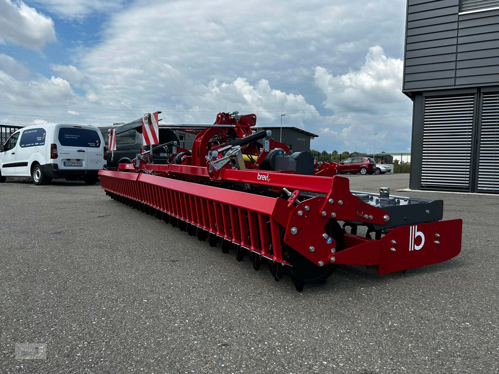Kreiselegge of the type Breviglieri P24F600, Neumaschine in Mahlberg-Orschweier (Picture 1)