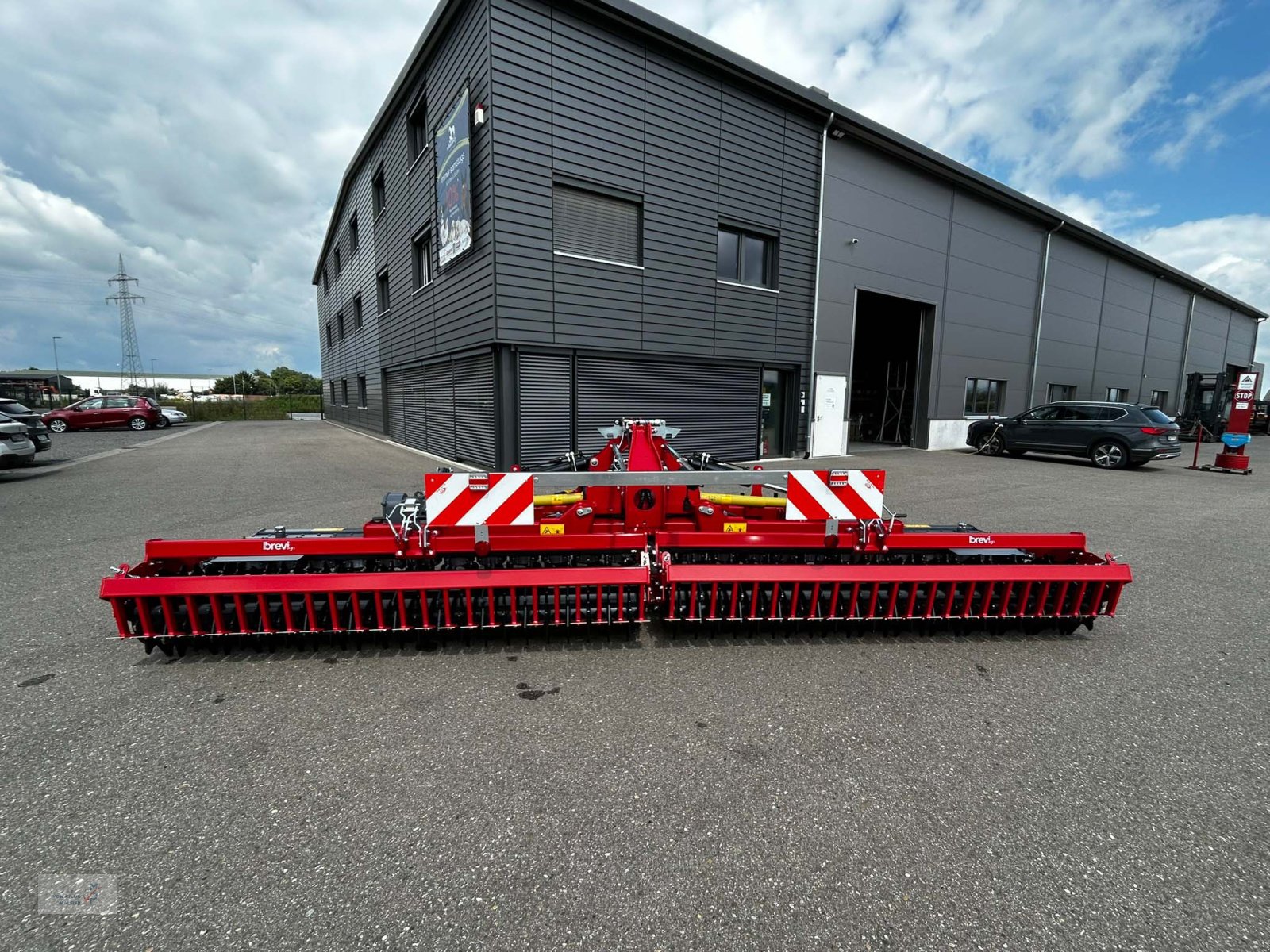 Kreiselegge of the type Breviglieri P24F600, Neumaschine in Mahlberg-Orschweier (Picture 2)