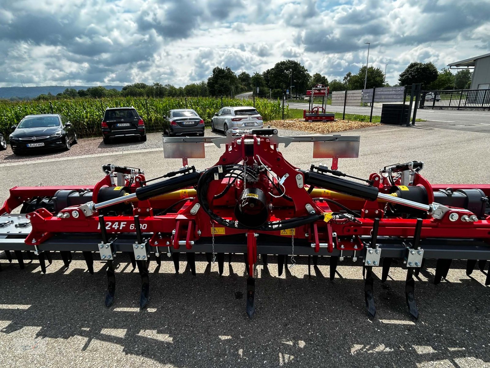 Kreiselegge of the type Breviglieri P24F600, Neumaschine in Mahlberg-Orschweier (Picture 6)