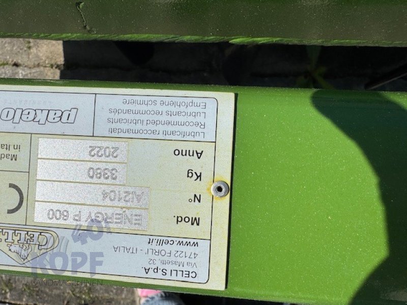 Kreiselegge от тип Celli Celli Energy P Kreiselegge, 6m Spiralwalze, Gebrauchtmaschine в Schutterzell (Снимка 22)