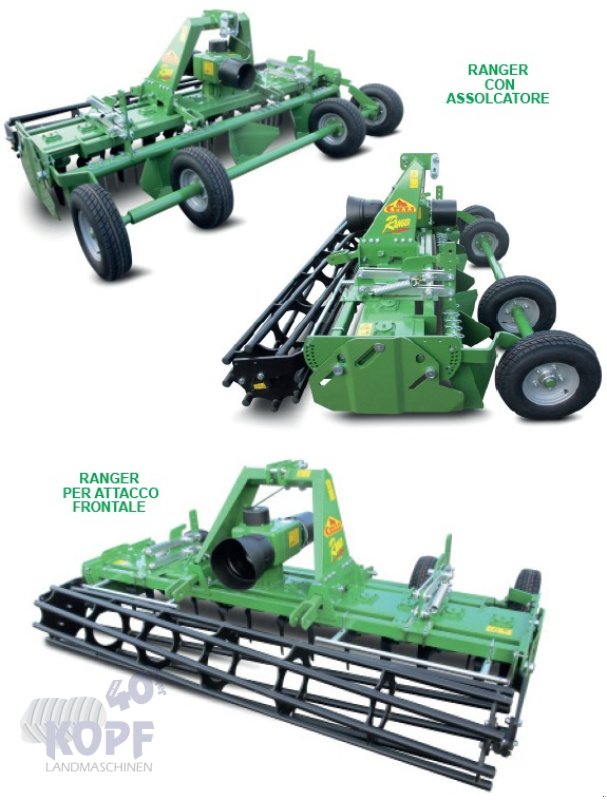 Kreiselegge Türe ait Celli Celli Kreiselegge RANGER, Starr, 3m bis 130 PS,, Gebrauchtmaschine içinde Schutterzell (resim 1)