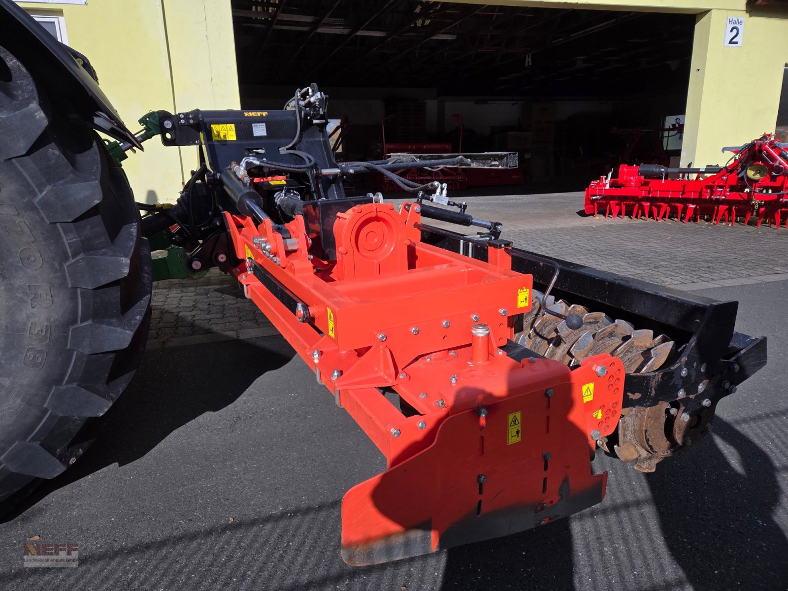 Kreiselegge Türe ait Cosmo Kreiselegge MP 5 m mit Krumen-Krustenpackerwalze, Gebrauchtmaschine içinde Neudrossenfeld (resim 8)