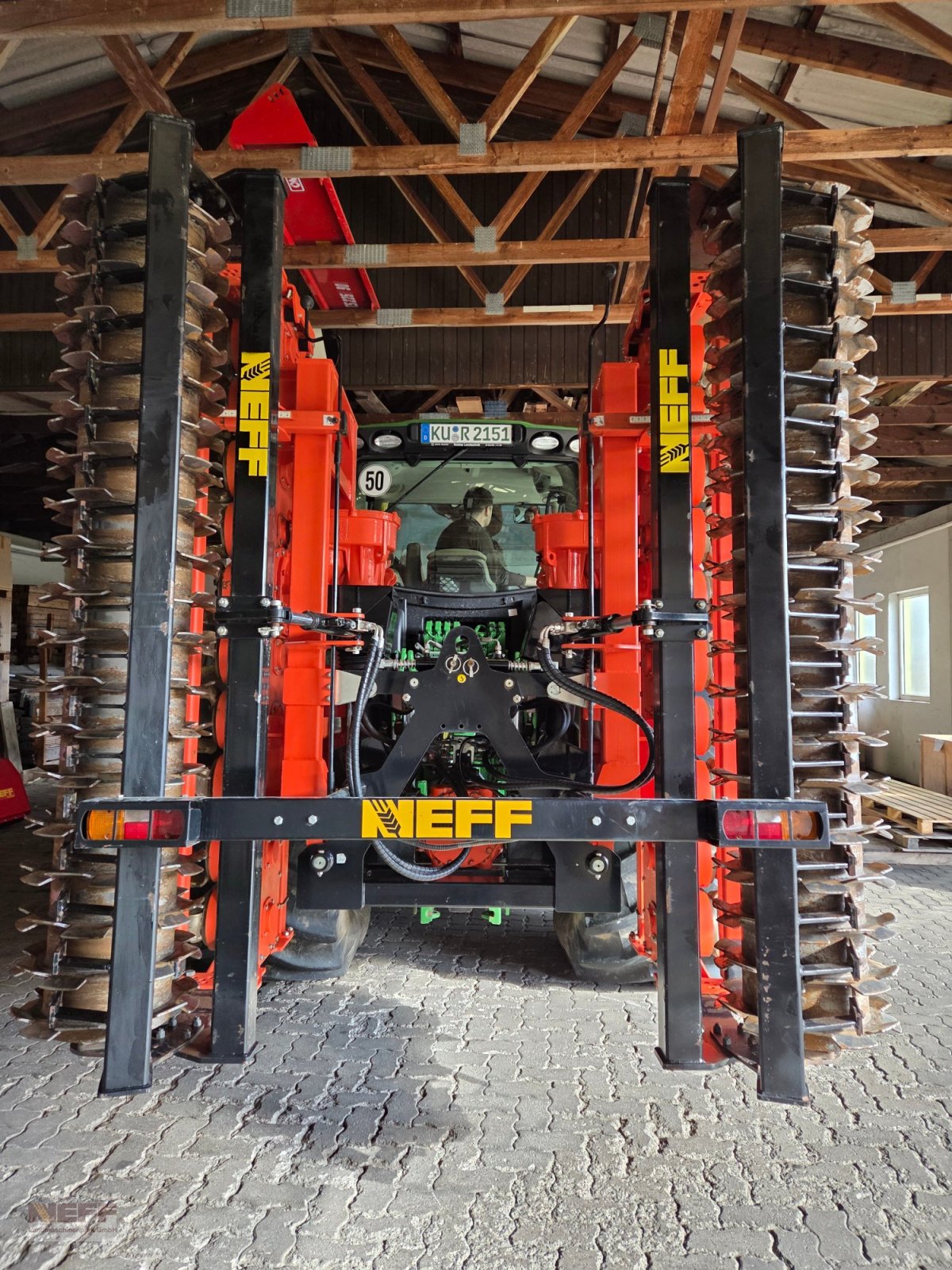 Kreiselegge Türe ait Cosmo Kreiselegge MP 5 m mit Krumen-Krustenpackerwalze, Gebrauchtmaschine içinde Neudrossenfeld (resim 12)