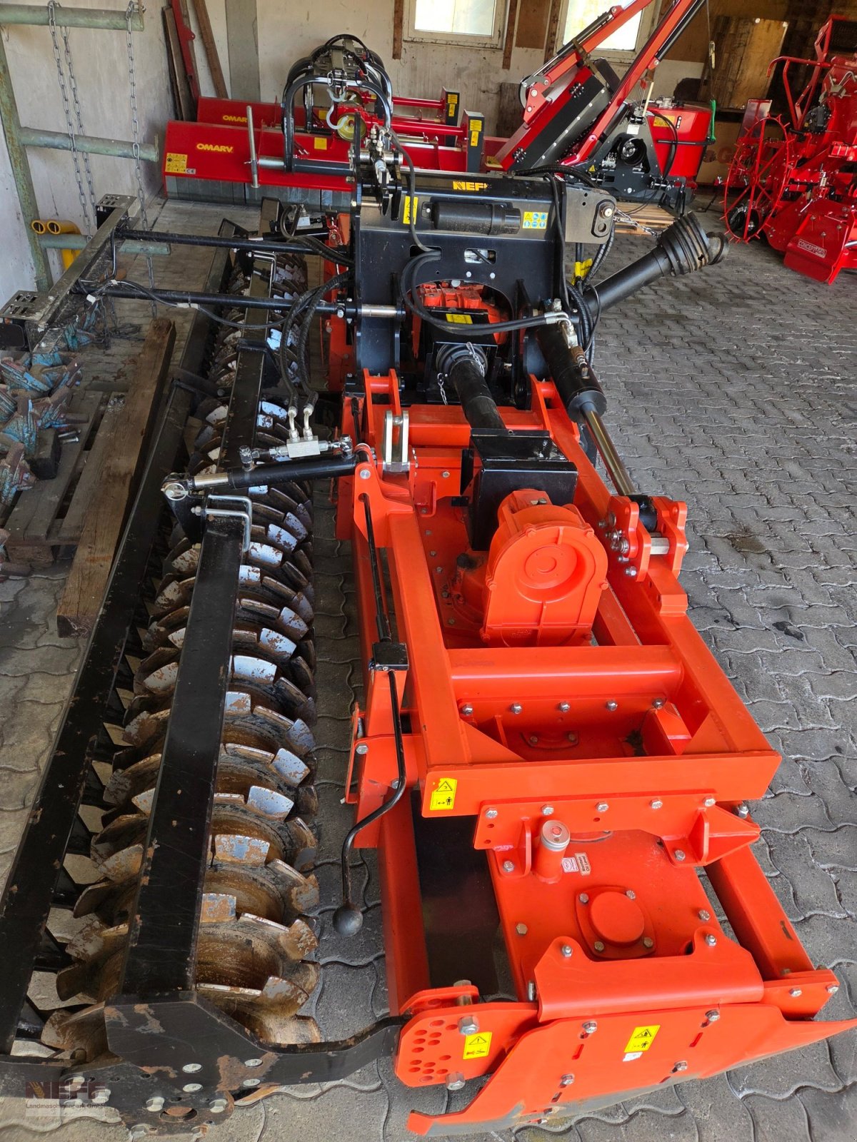 Kreiselegge Türe ait Cosmo Kreiselegge MP 5 m mit Krumen-Krustenpackerwalze, Gebrauchtmaschine içinde Neudrossenfeld (resim 14)