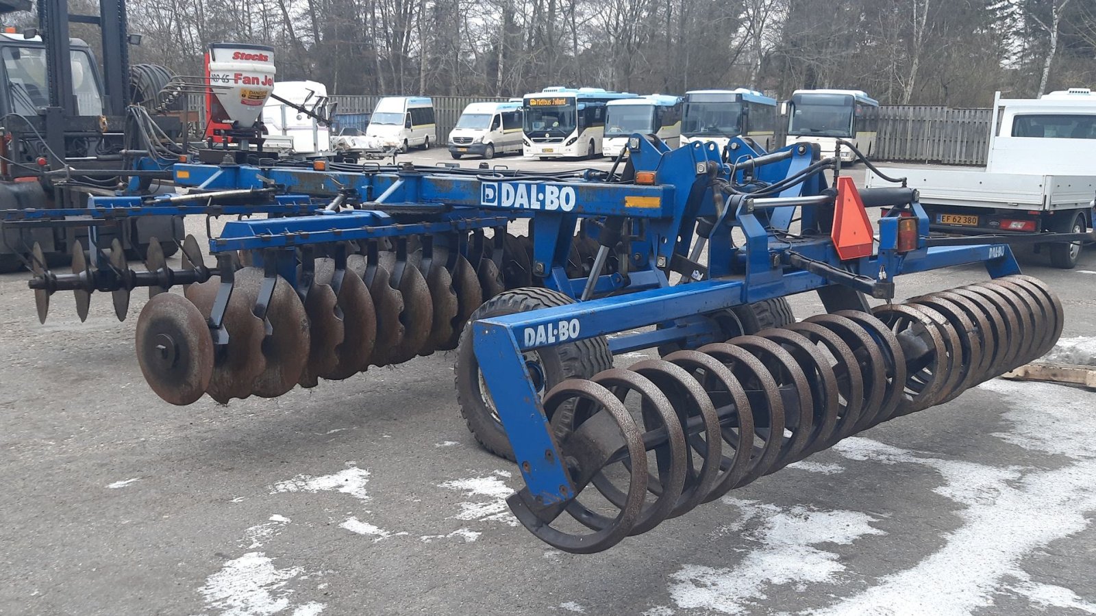 Kreiselegge Türe ait Dalbo 4,5m MAXI-DISC m/el-spreder og spiralvalse, Gebrauchtmaschine içinde Hadsund (resim 4)