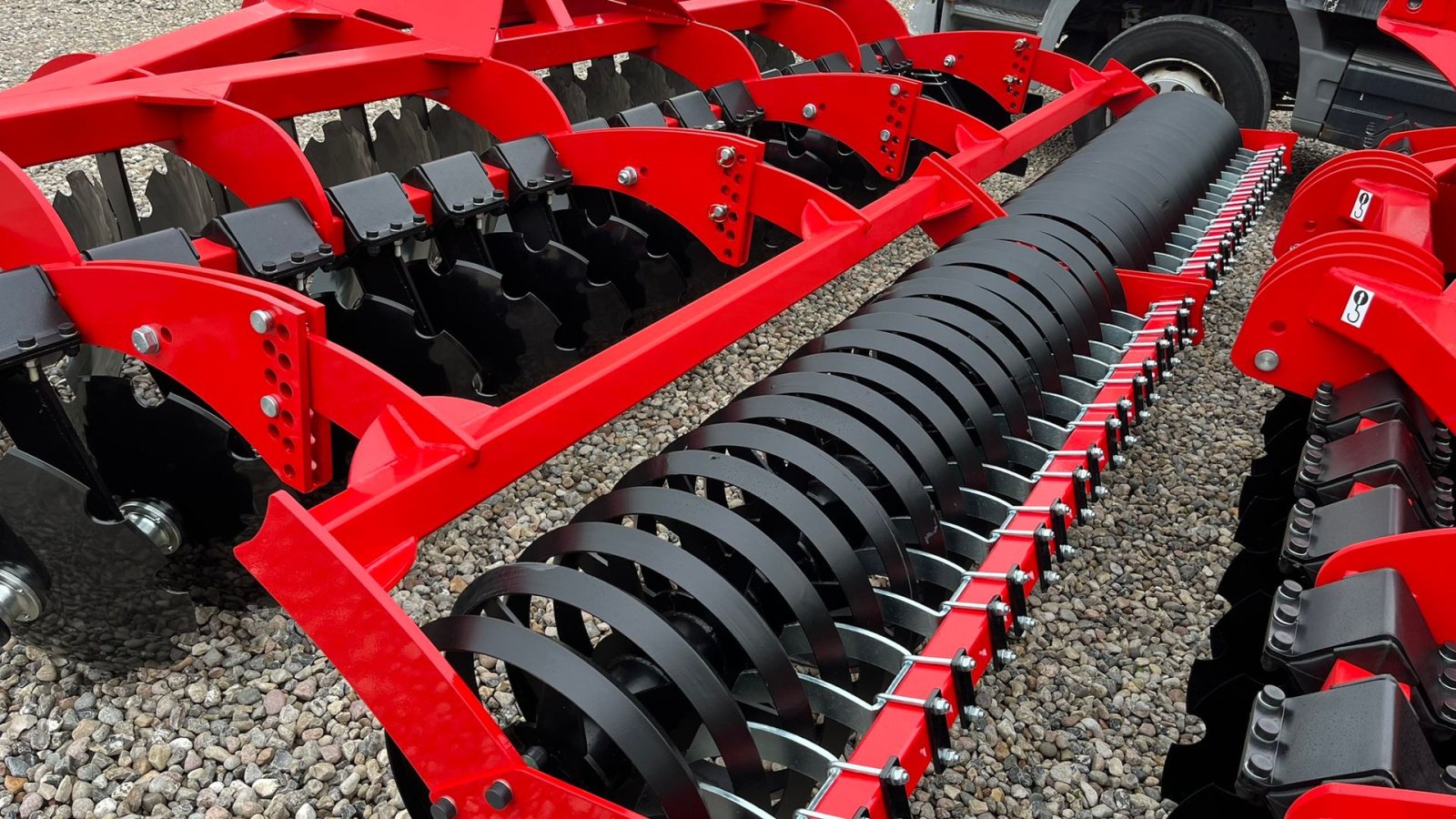 Kreiselegge des Typs Dexwal 4 m Med v-rings pakker og 560mm tallerkner, Gebrauchtmaschine in Lintrup (Bild 13)