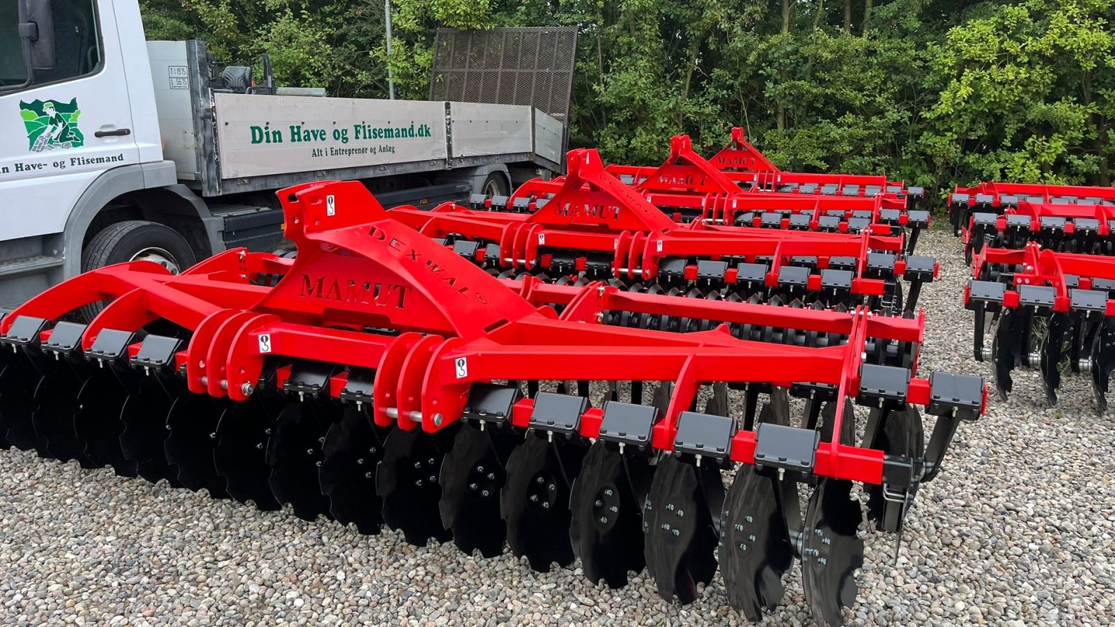 Kreiselegge des Typs Dexwal 4 m Med v-rings pakker og 560mm tallerkner, Gebrauchtmaschine in Lintrup (Bild 10)