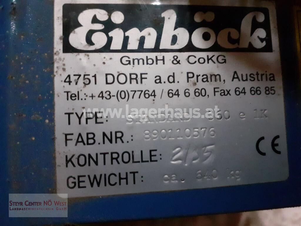 Kreiselegge del tipo Einböck STANDART 360 HYDR. 1.K - PRIVAT, Gebrauchtmaschine In Purgstall (Immagine 6)