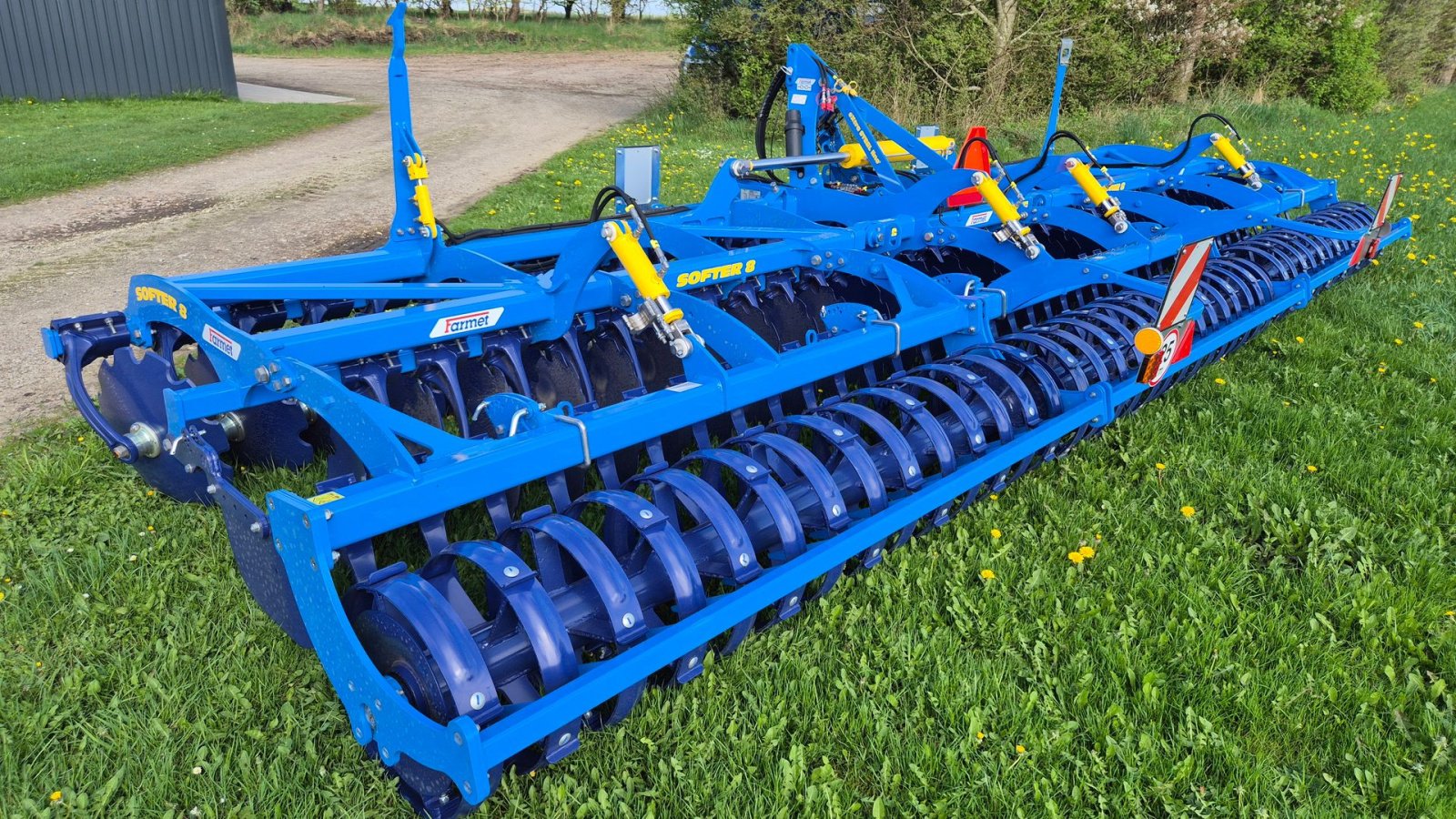 Kreiselegge des Typs Farmet Softer  6 NS med Ring-roller pakvalse, Gebrauchtmaschine in Skjern (Bild 1)