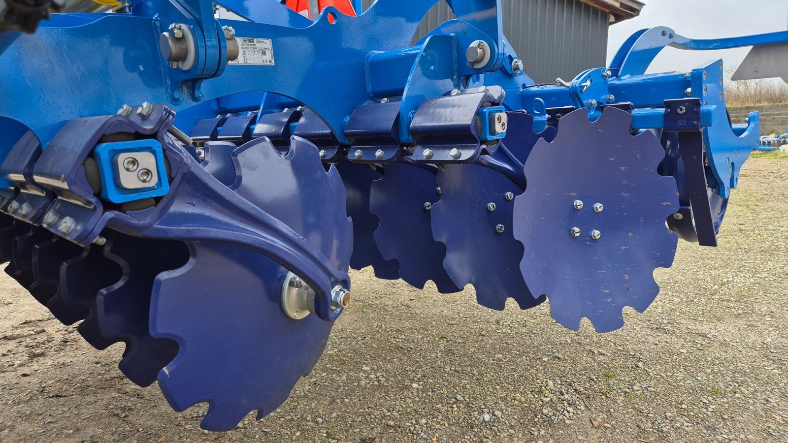 Kreiselegge des Typs Farmet Softer  6 NS med Ring-roller pakvalse, Gebrauchtmaschine in Skjern (Bild 6)